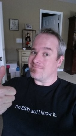 Jeff looking amazingly nerdy